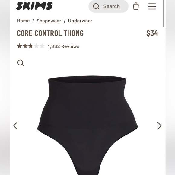 Skims core control thong -new in box
Some
Boxes damaged when delivered - Picture 2 of 15